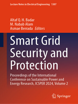 cover image of Smart Grid Security and Protection